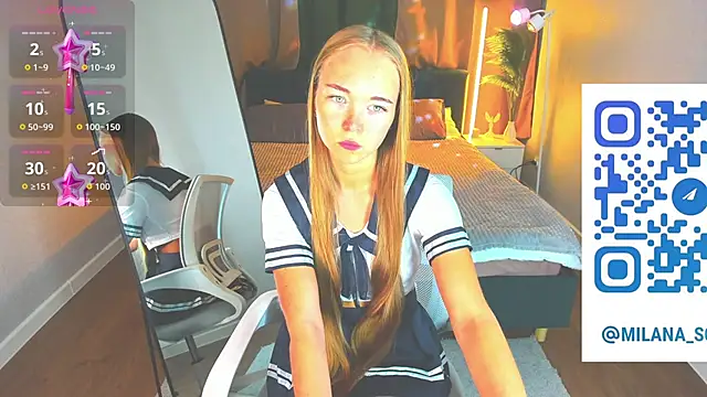Milana Sorrento online show from 29, 5, 2026