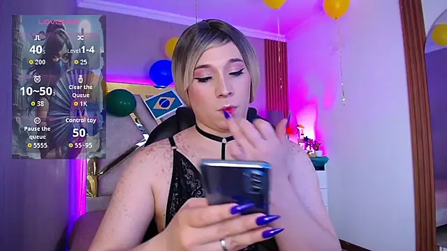 Tiffany Valentiine online show from 9, 7, 2026