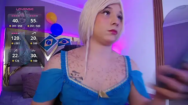 Tiffany Valentiine online show from 19, 7, 2026