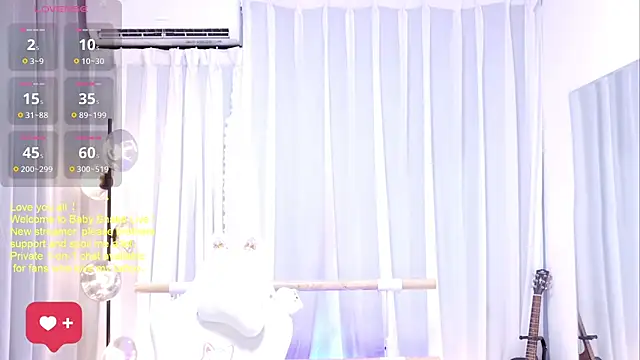 Snapshot of BabySnake chatting on 7, 7, 2026 BabySnake online show from 7, 7, 2026