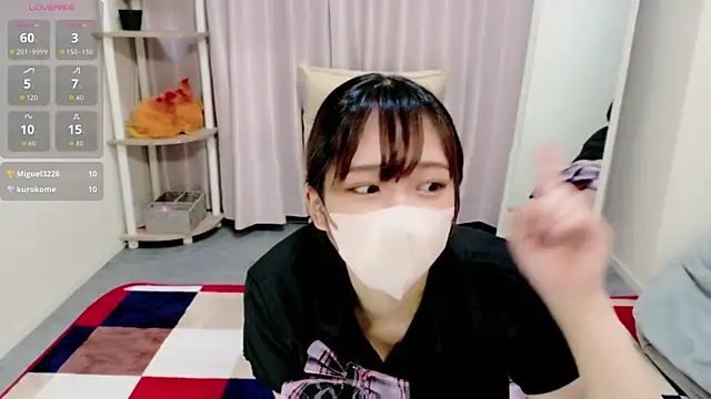 Snapshot of moeka- chatting on 3, 8, 2026 moeka- online show from 3, 8, 2026