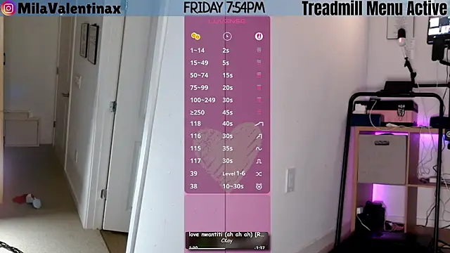 Snapshot of MilaValentina chatting on 28, 2, 2026 MilaValentina online show from 28, 2, 2026