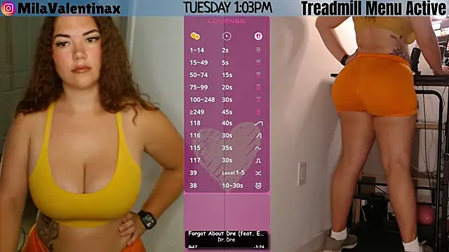 MilaValentina online show from 2, 6, 2026