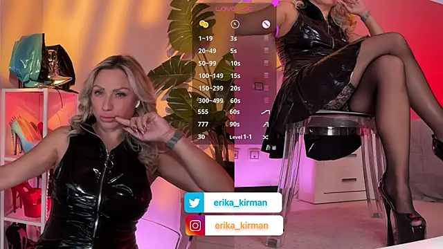 Erika Kirman online show from 13, 6, 2026