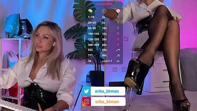 Erika Kirman online show from 18, 6, 2026