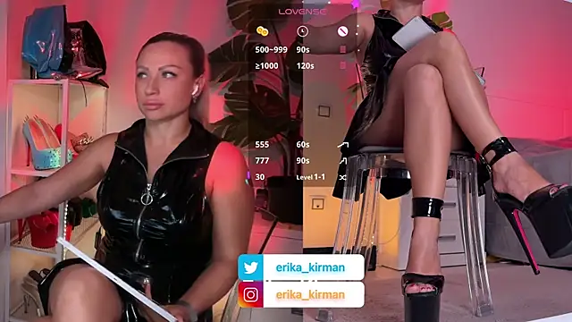 Erika Kirman online show from 21, 6, 2026