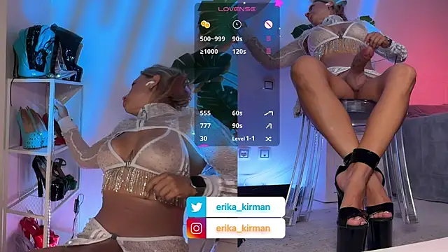 Erika Kirman online show from 11, 7, 2026