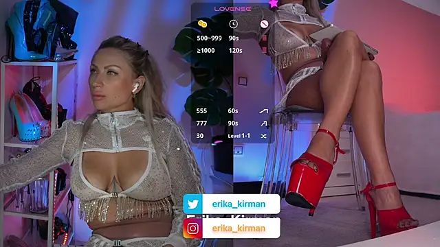 Erika Kirman online show from 28, 7, 2026