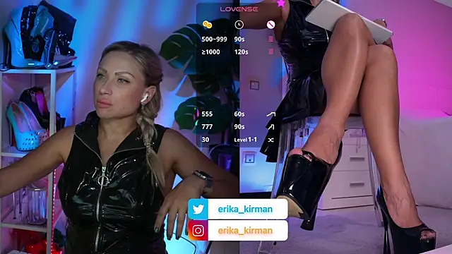 Erika Kirman online show from 31, 7, 2026