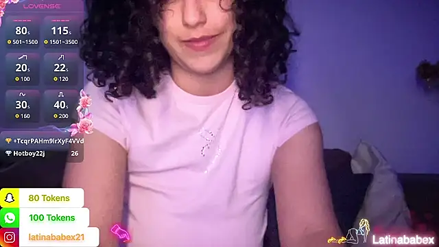 Latinababex online show from 1, 6, 2026