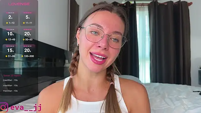 Snapshot of Eva_JJ chatting on 23, 3, 2025 Eva JJ online show from 23, 3, 2025