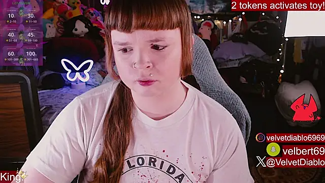 VelvetDiablo online show from 21, 5, 2026