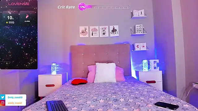 EmilyCoast-1 online show from 20, 2, 2026