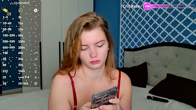 Busty Redhead online show from 27, 11, 2025