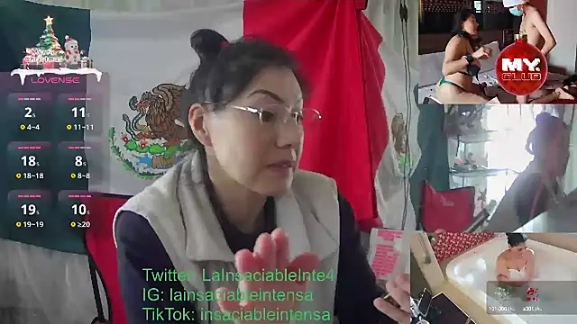 LaInsaciableIntensa online show from 13, 1, 2025