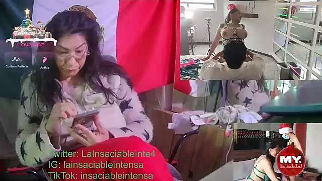 LaInsaciableIntensa online show from 18, 1, 2025