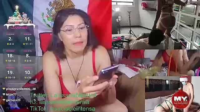 LaInsaciableIntensa online show from 19, 1, 2025