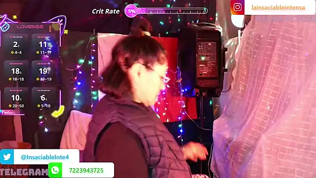 Snapshot of LaInsaciableIntensa chatting on 2, 3, 2026 LaInsaciableIntensa online show from 2, 3, 2026