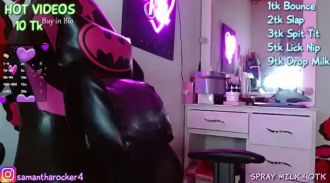 samantharocker5 online show from 20, 1, 2025