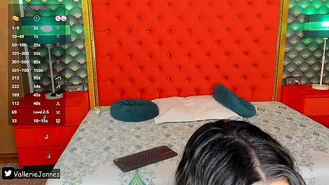 VallerieJones online show from 10, 2, 2026