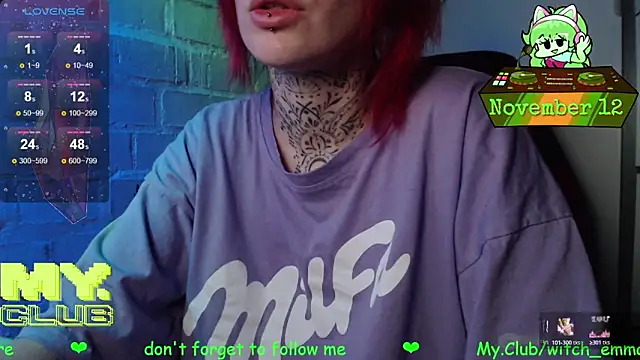 Witch Emma online show from 12, 11, 2025