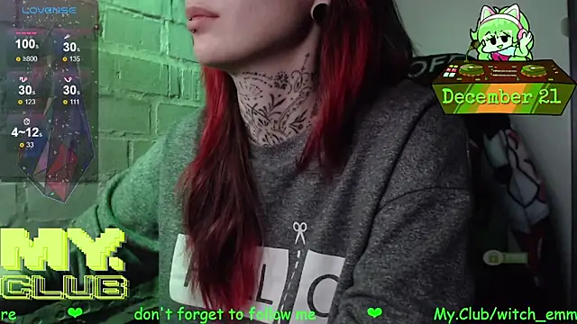 Witch Emma online show from 21, 12, 2025