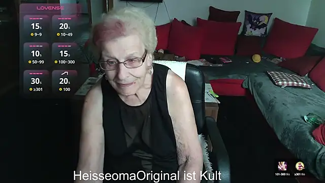 HeisseomaOriginal online show from 16, 9, 2025