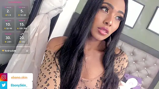 EbonySkin online show from 20, 11, 2025