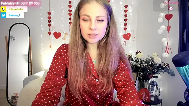 ImKeira online show from 14, 2, 2026