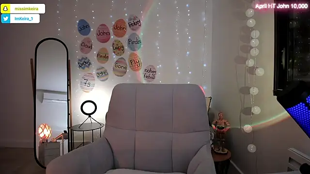 ImKeira online show from 6, 4, 2026