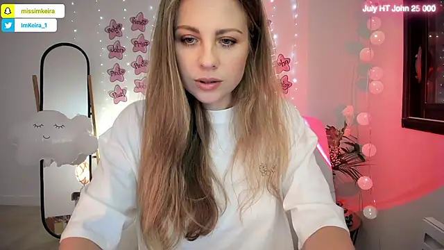 ImKeira online show from 7, 7, 2026