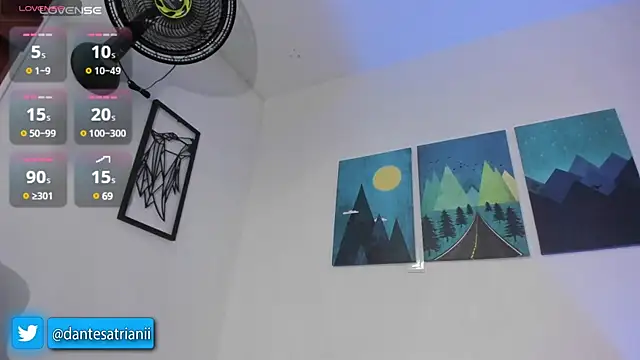 Snapshot of dantesatrianii chatting on 29, 12, 2024 dantesatrianii online show from 29, 12, 2024