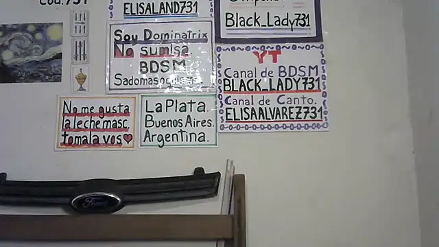 black lady731 online show from 25, 4, 2026