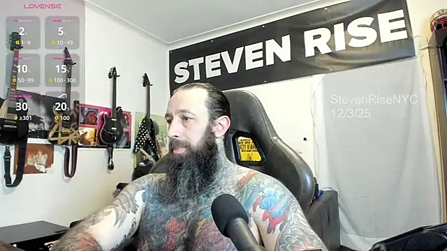 StevenRiseNYC online show from 4, 12, 2025